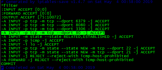 iptables